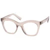 Harlots Bed Blue Light Filter Glasses (0.0 Strength) -Shoreline Trendy TBC NEUTRAL TEA Reading20Glasses Side 90547