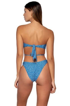 St. Tropez Multi-Way Bandeau Bikini Top -Shoreline Trendy U932TSHELO Bikini Top Shellona Back1