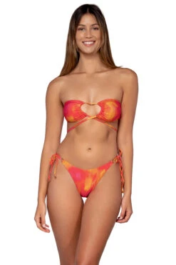 St. Tropez Multi-Way Bandeau Bikini Top 9 St. Tropez Multi-Way Bandeau Bikini Top -Shoreline Trendy U932TSUNSE Bikini Top Sunseeker Front2