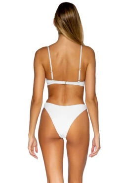 Shoreline Trendy -Shoreline Trendy U960TOPTWH Bikini Top Optic White Back