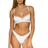 Elizabeth Underwire Bikini Top -Shoreline Trendy U960TOPTWH Bikini Top Optic White Front