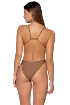 Lanikai Triangle Bikini Top 7 Lanikai Triangle Bikini Top -Shoreline Trendy U965TTEAK Bikini Top Teak Back1