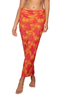 Tamarindo Mesh Midi Skirt