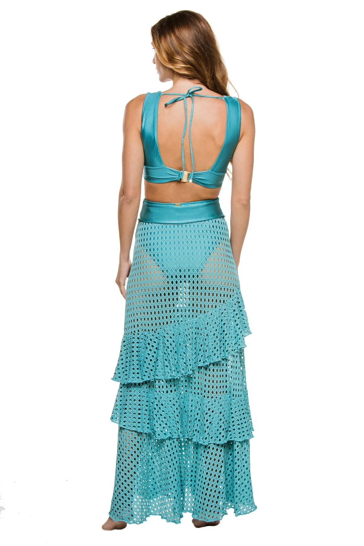 Netted Sleeveless Maxi Dress 4 Netted Sleeveless Maxi Dress - Image 2