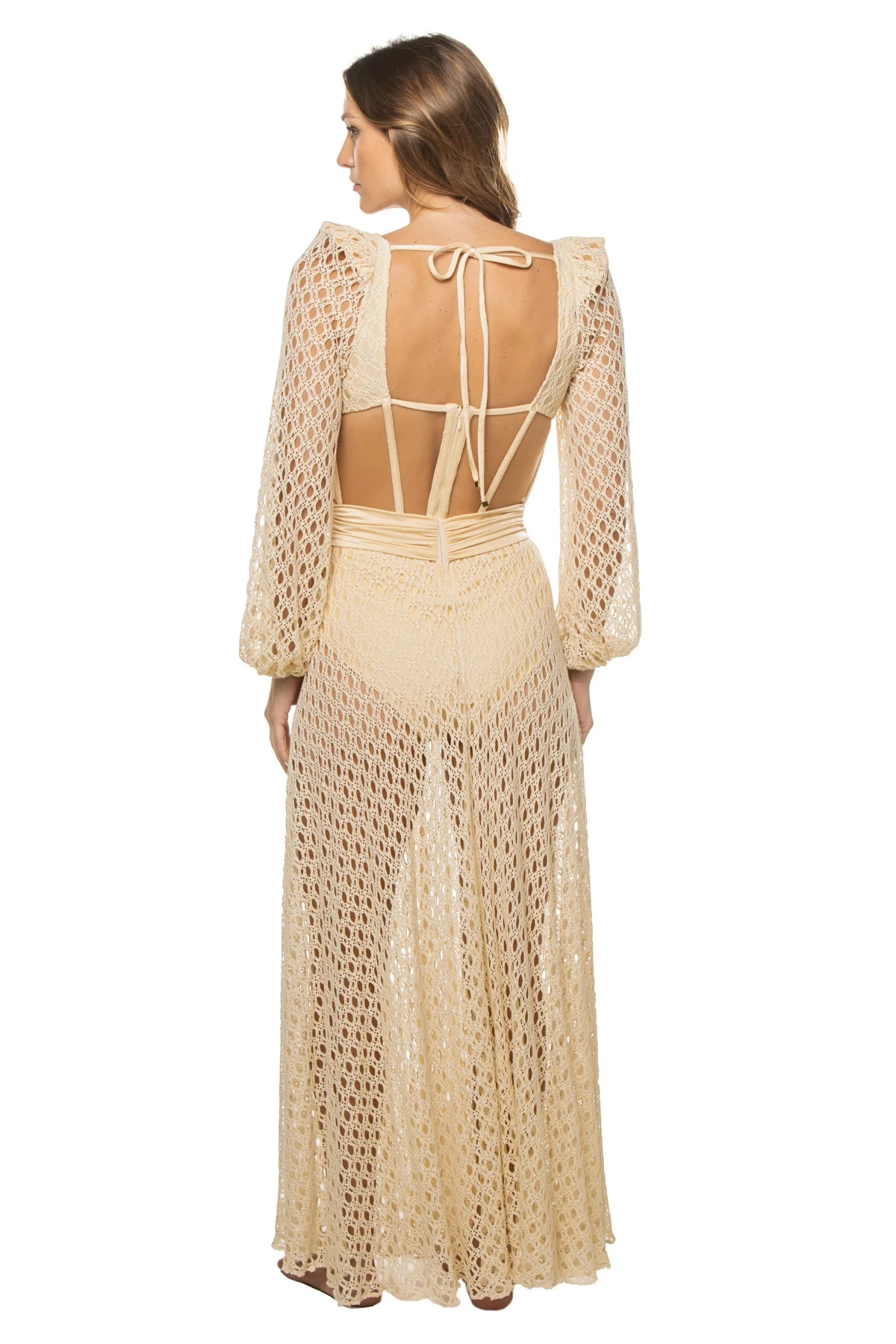 Monstera Maxi Beach Dress 4 Monstera Maxi Beach Dress - Image 2