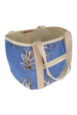 Large Vero Beach Tote -Shoreline Trendy VERO BEACH BAG Bag Izumi Blue Side