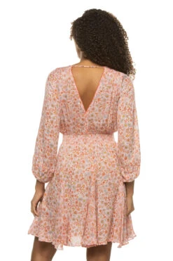 Shoreline Trendy -Shoreline Trendy W4AR23NBMXP Apparel Dress Pink Magnolia Back