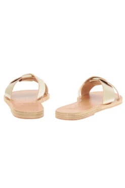 Ancient Greek Sandals Whitney Sandals -Shoreline Trendy WHITNEY Shoe Platinum Back