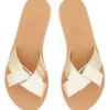 Ancient Greek Sandals Whitney Sandals -Shoreline Trendy WHITNEY Shoe Platinum Front