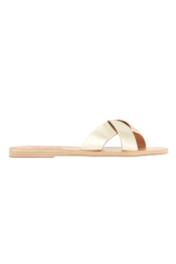Ancient Greek Sandals Whitney Sandals -Shoreline Trendy WHITNEY Shoe Platinum Side2
