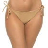 Kate Hipster Bikini Bottom -Shoreline Trendy WSB09 21 Bikini Bottom Tan Front