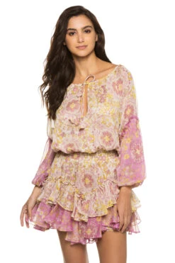 Viviana Ruffle Mini Dress